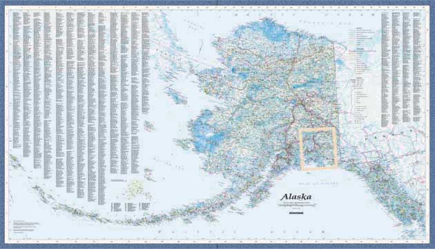 map of alaska villages. No other map of Alaska