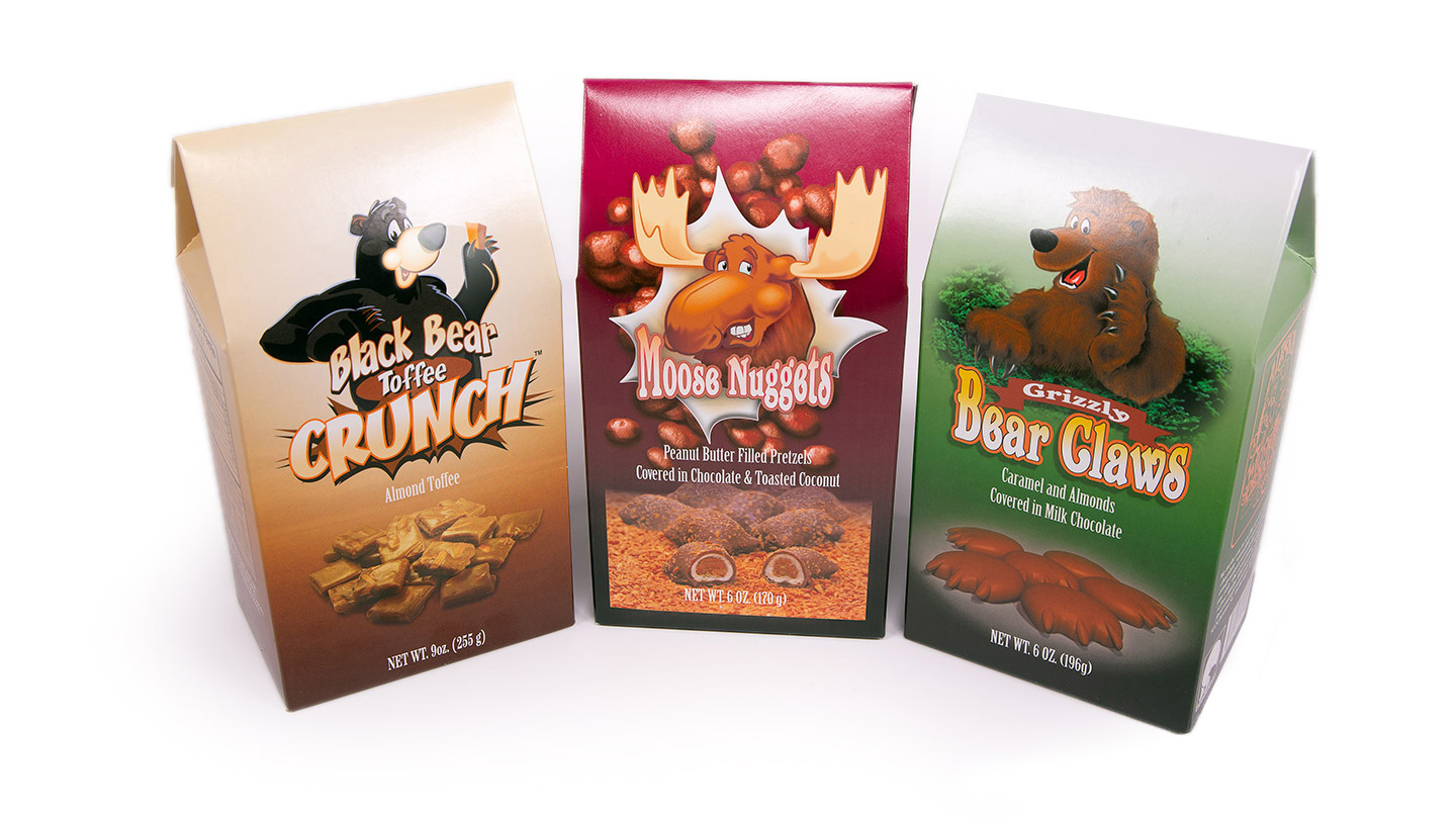 Alaskan Wild Animal Candies (three-pack)