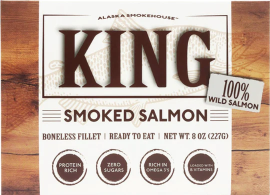 Alaska Smokehouse's Smoked King Salmon